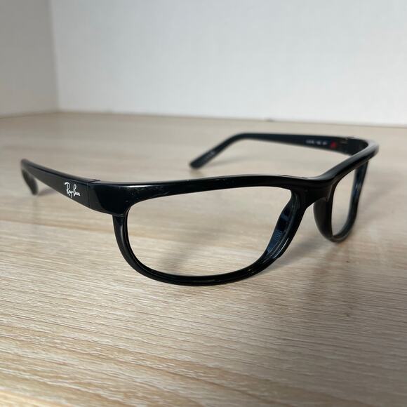 Ray-Ban RB2027 601/W1 Sunglasses De Luxe Polarized Black Italy FRAMES ONLY - Picture 1 of 8